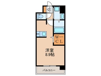 間取図 エンクレスト博多駅南FIT(1006)