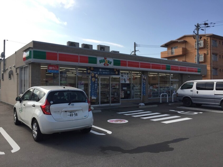 サンクス福岡三苫店(コンビニ)まで120m パインコ－トＢ