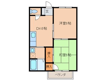 間取図 エンジェルハイツ