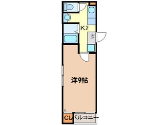 間取図 リテラ香椎Ⅱ