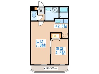 間取図 オブリガ－ダ