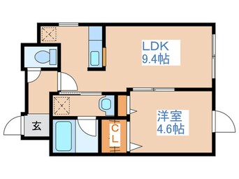 間取図 ブランノワ－ル中の島