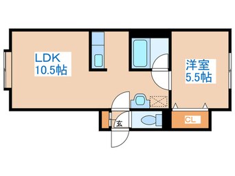 間取図 モアニュ－ストリ－ト