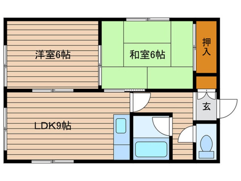 間取図 ヴィラアカシア