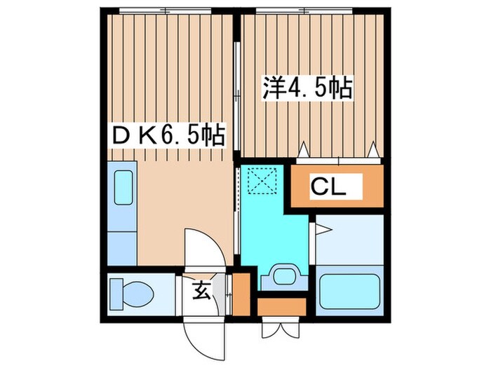 間取り図 Ｗｉｎｎｉｅ　Ｌ′ｏｕｒｓｏｎ