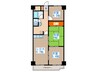 マンションブリッチ 3LDKの間取り