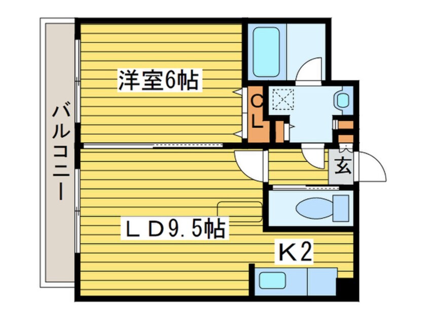 間取図 レインボータウン２４