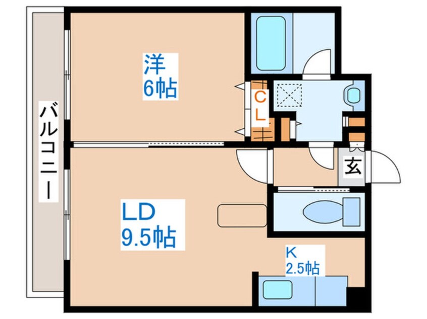 間取図 レインボータウン２４