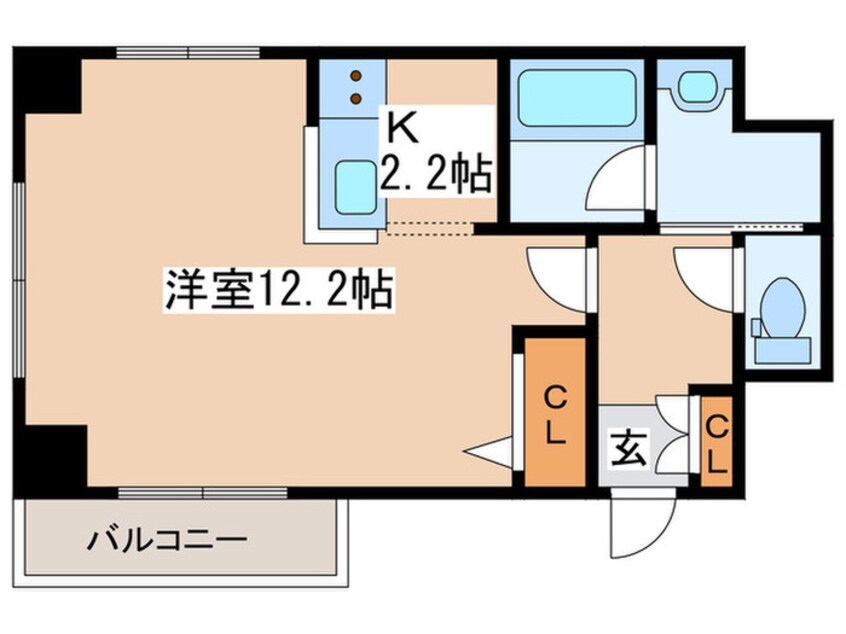 間取図 中鉱ビル