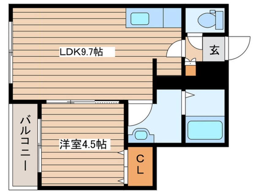 間取図 サウスポルト澄川