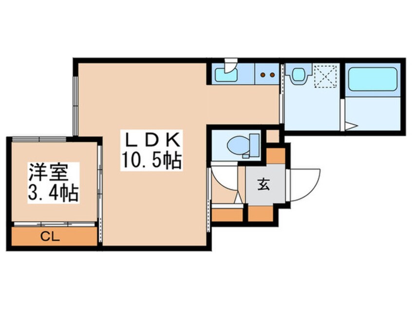 間取図 Kulta大通