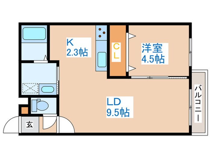 間取り図 PROSPERITY手稲