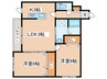 Ａ　ＢＯＮＤ美園 2LDKの間取り