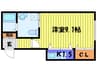 Prestige Sapporo 1Kの間取り