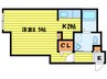Prestige Sapporo 1Kの間取り