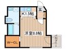 Prestige Sapporo 1Kの間取り