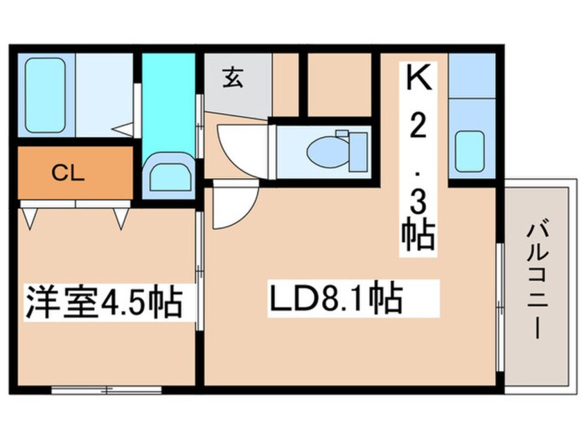 間取図 ルピナス宮の森