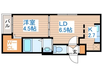 間取図 mon style大通東
