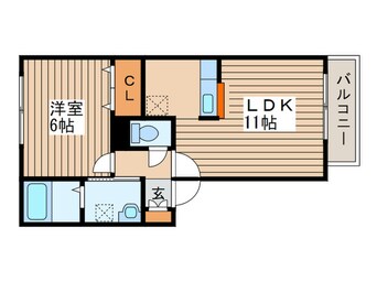 間取図 スターハイツ