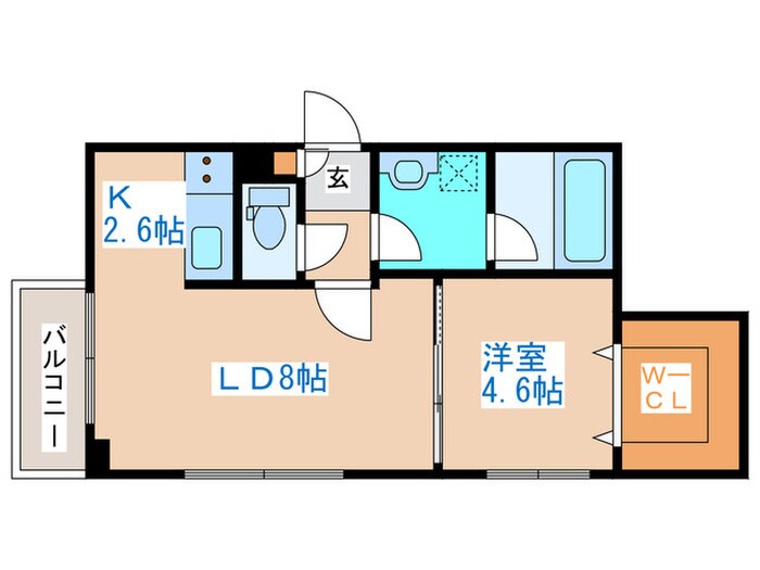 間取り図 AXIS-WILL 323. 裏参道