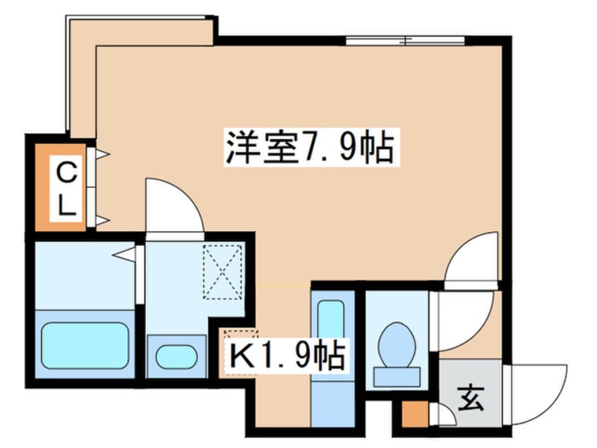 間取図 ウィンベル福住