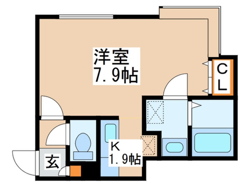 間取図 ウィンベル福住