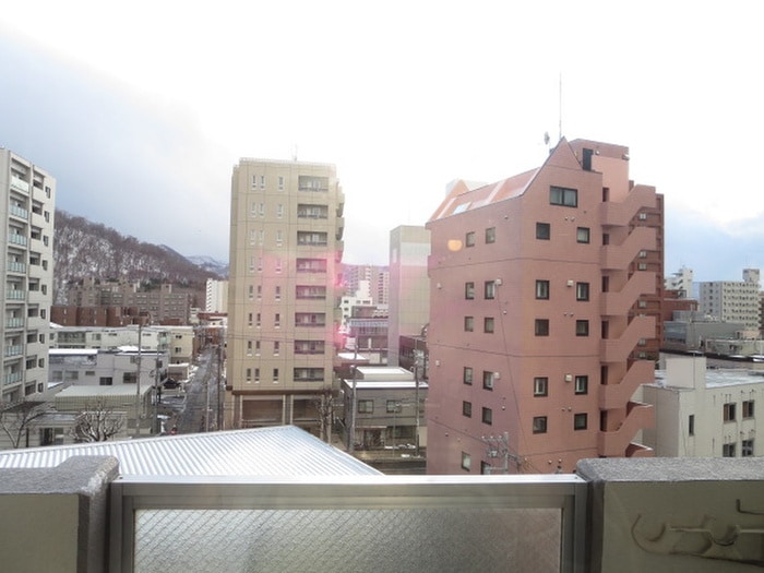 室内からの展望 しんかわコ－ポ円山公園