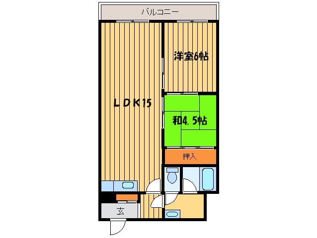 間取り図 カ－サアシュウ