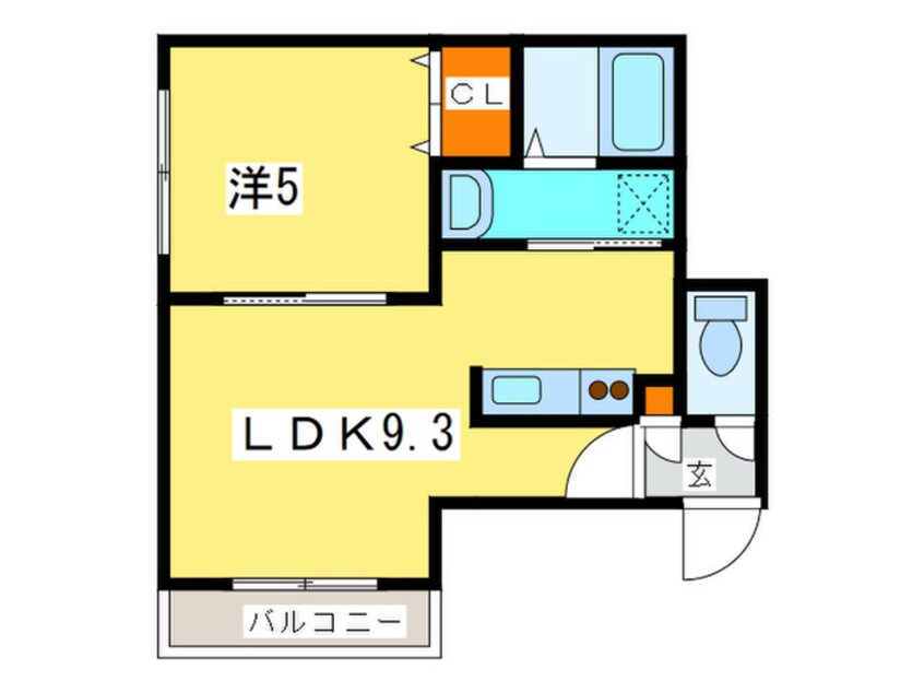 間取図 サンクレセント啓明