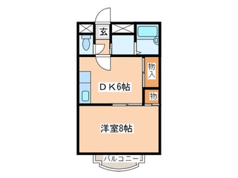 間取図 MAJESTIC水車町