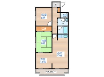 間取図 シャトーサワダ