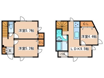 間取図 メニーズコート開成