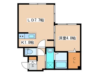 間取図 グランメールＴＳ本郷９