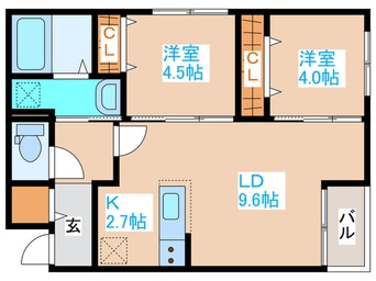 間取図 S-RESIDENCE南郷North