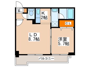 間取図 Ｍ　ｓｔａｇｅ