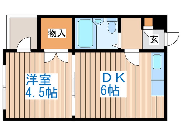 間取り図 パークサイドクリスタル