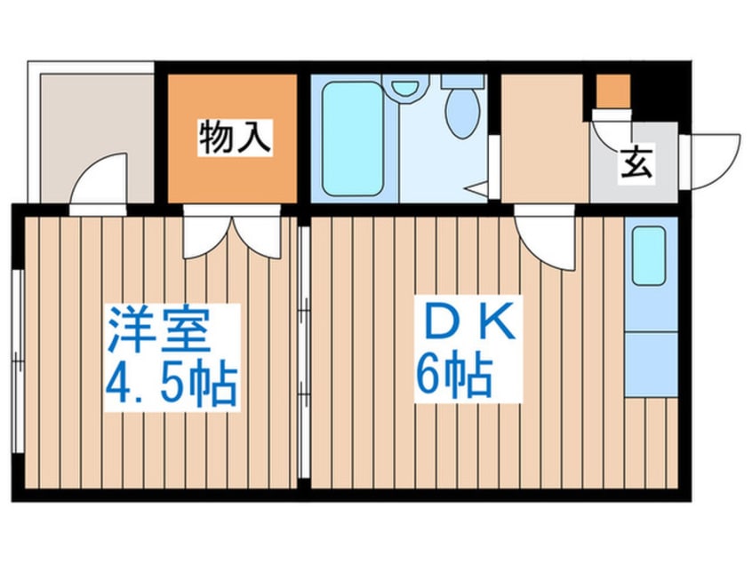 間取図 パークサイドクリスタル