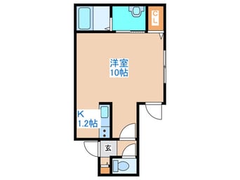 間取図 オハナＳ６W１０