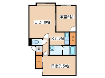 間取図 ノーマルヒル元町