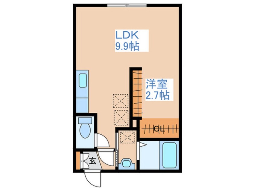 間取図 リアライズ南平岸