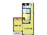 クラッセ円山ＥＡＳＴ 1LDKの間取り