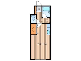 間取図 中の島コスモハイツ