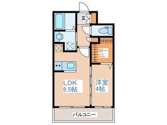 間取図 Culmination学園前