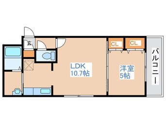 間取図 コムズ中の島