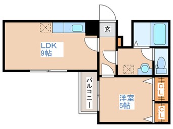 間取図 ベルヴィコート豊平ＩＶ