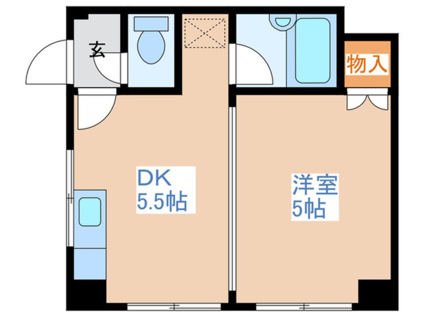 間取図 メゾン・ド・ラフィアン