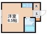 ロイヤルハイツ 1Rの間取り