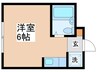 ロイヤルハイツ 1Rの間取り