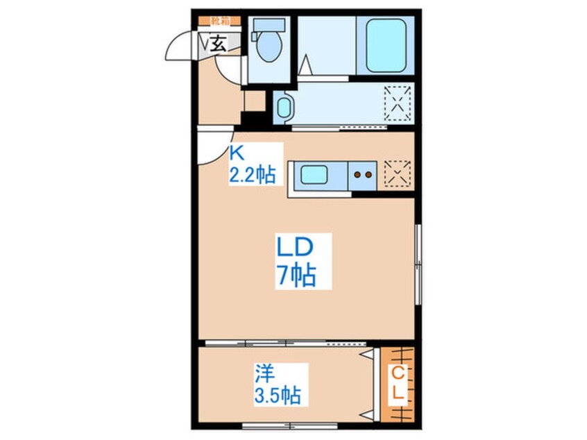 間取図 レジデンス円山北