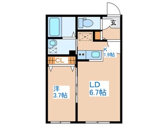 間取図 レジデンス円山北